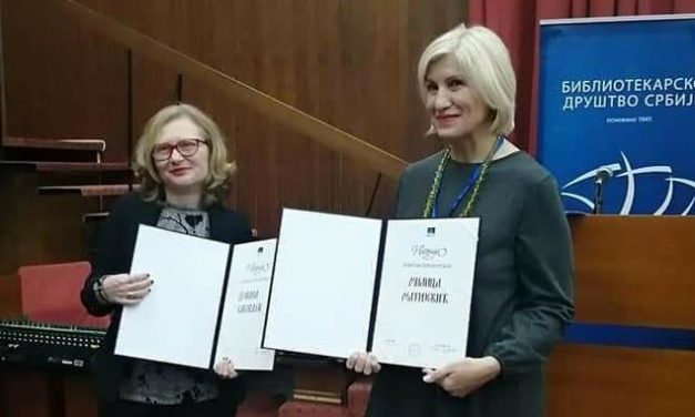 Драгана Сабољев најбољи библиотекар Србије